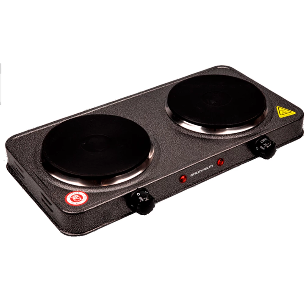 Електроплита Дискова GRUNHELM GHP-5614 2,0кВт, подвійна