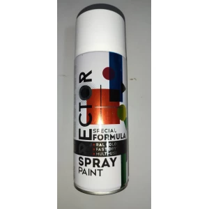 Изображение товара -  Емаль Rector універсальна 9010 білий  глянець в аер. упак, 400мл.