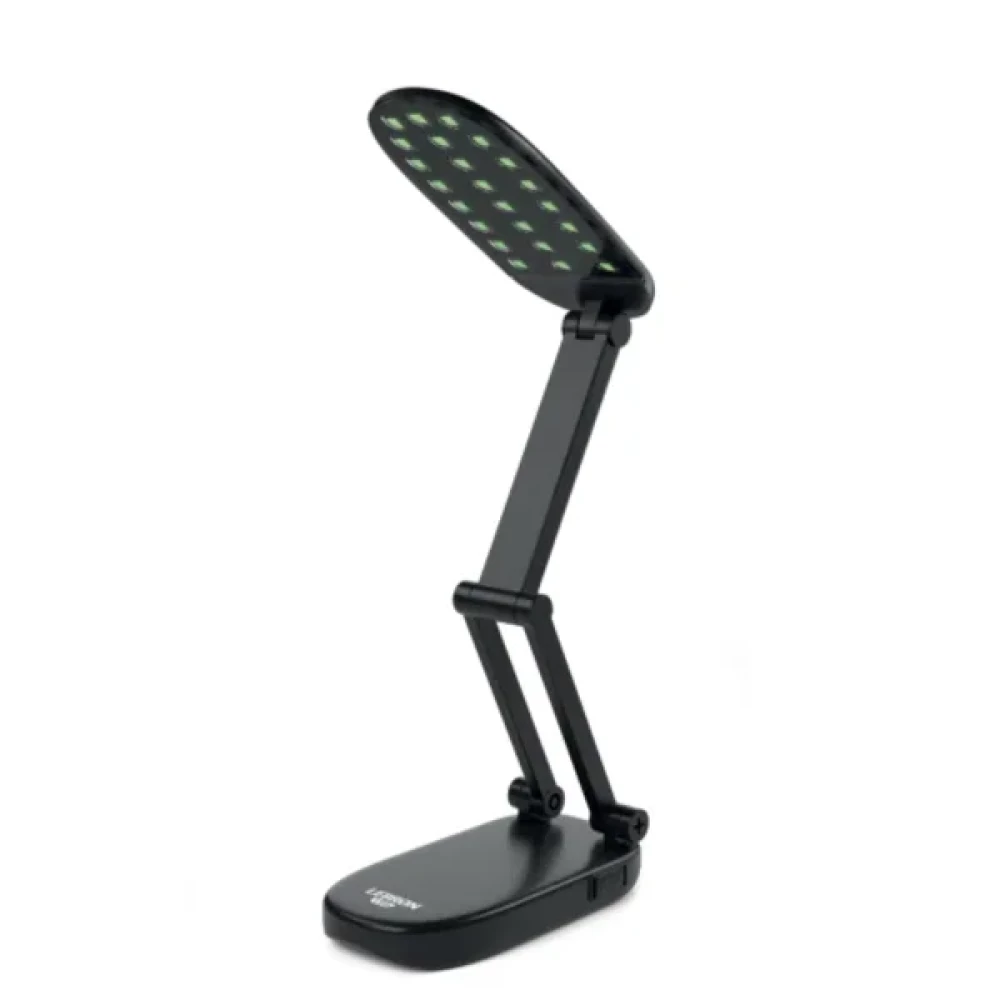 Лампа настільна LED Lebron L-ТL-L, 6W, 4100k, Lead-acid, чорна, з блоком живленя 15-13-08