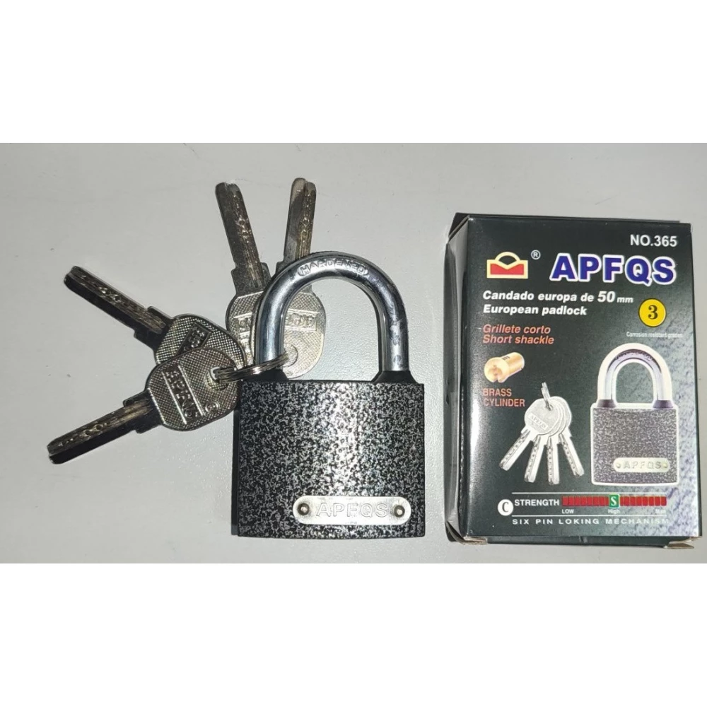 Замок навісний APFQS  №365 50мм