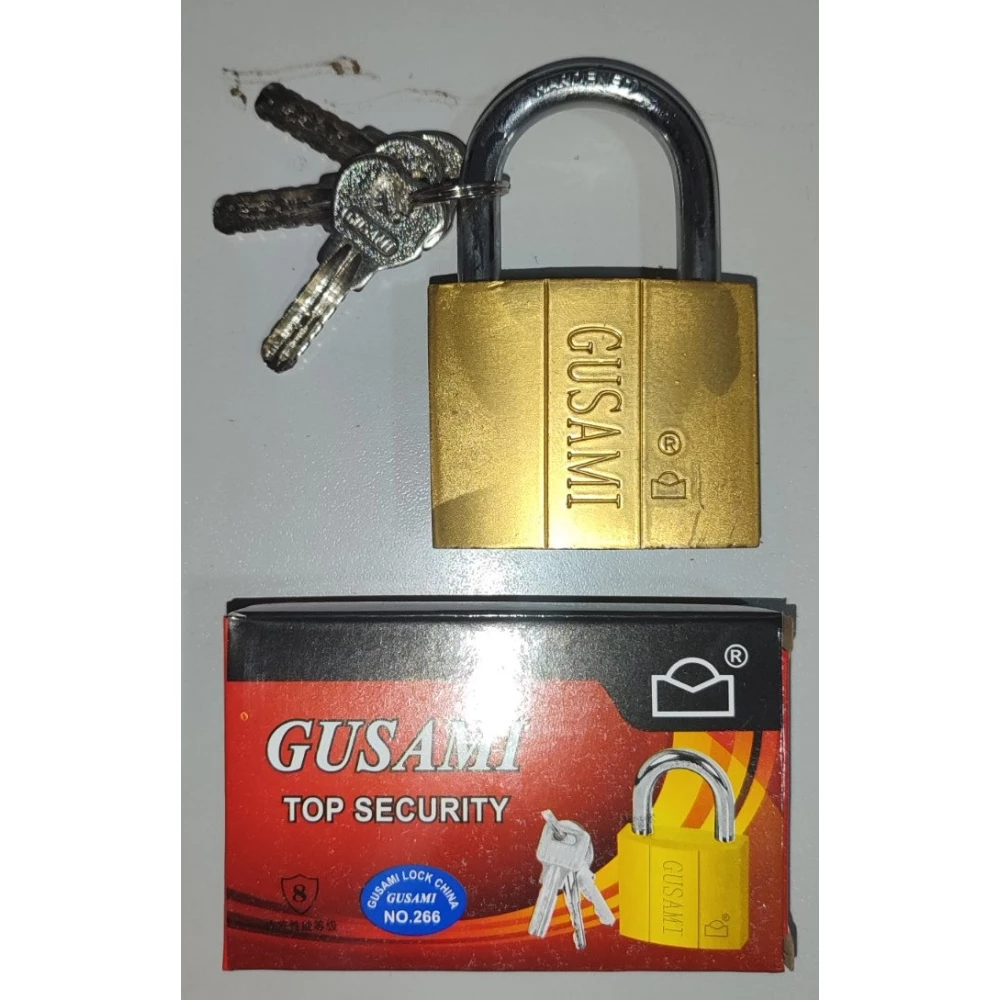 Замок навісний Gusami CGU 266 63мм уп.6шт.