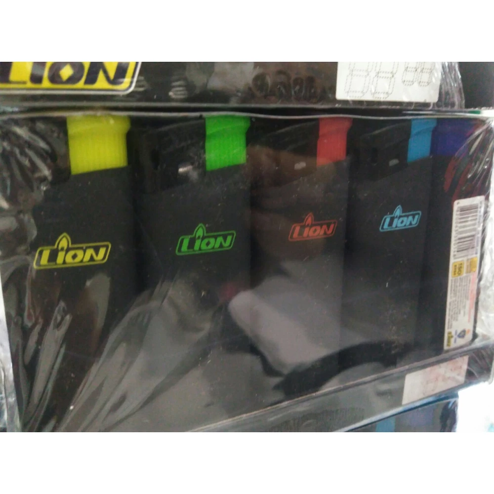 Запальничка “Lion“ LР-8025 Каучук Пьєзо, пач.-30шт. Якісна