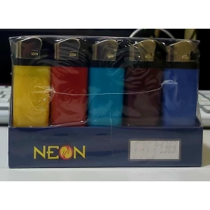 Изображение товара -  Запальничка “Neon“ 2A кольорова кремній, пач.50шт.