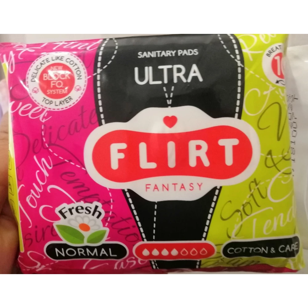 FantasyFLIRT прокл д/крит днів ultra NEW - cotton & care - 4 краплі, FRESH, 240 мм/уп=10шт