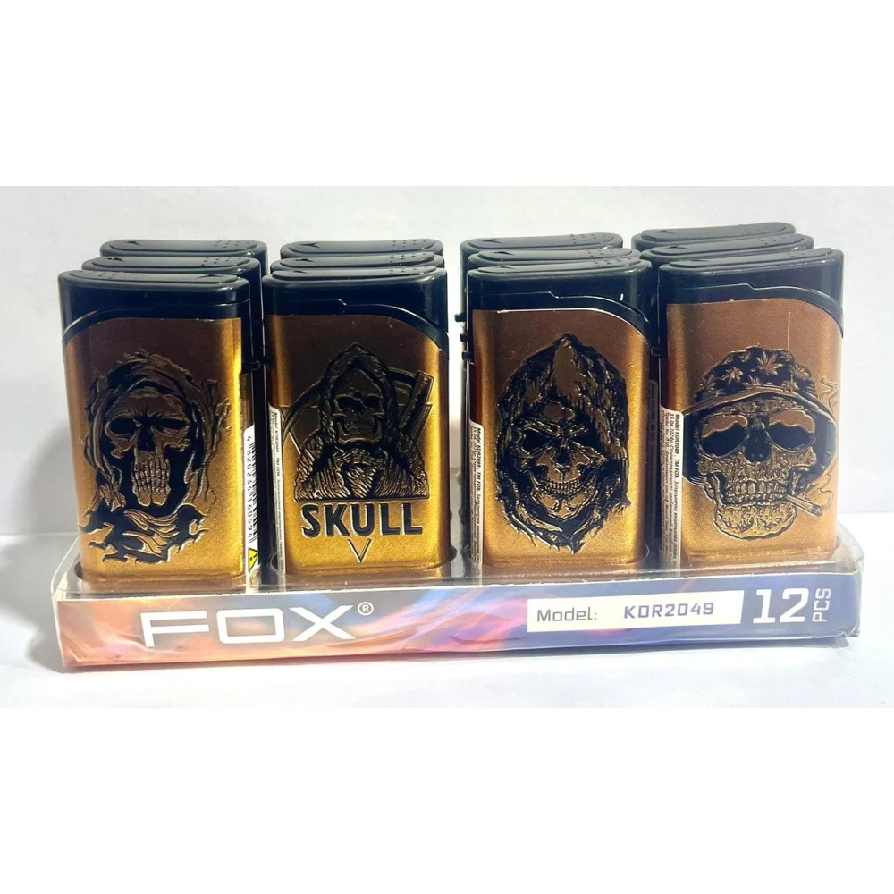 Запальничка Турбо метал No 2049, спай.-12шт, пач.-24 шт.