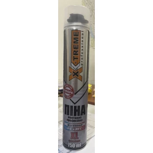 Изображение товара -  Піна монтажна багатоцільова  XL 750мл.X-TREME