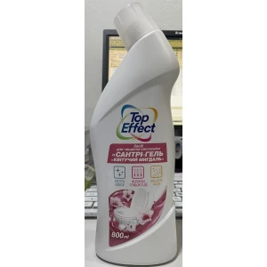 Изображение товара -  Засіб для чищення сантехніки Сантрі-гель “Квітучий мигдаль“ 800мл.TopEffect