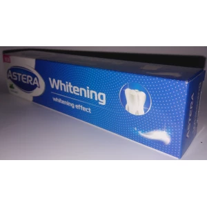 Изображение товара -  Зубна паста Astera “Whitening“ (Відбілююча)  50 мл., пач.-12шт.