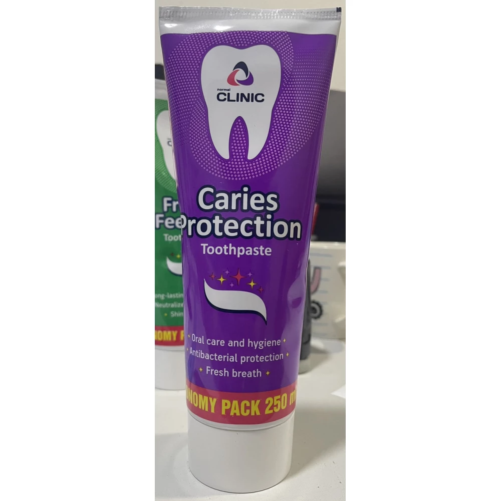 Зубна паста Normal Clinic (Caries Protection) Захист від карієсу 250мл., пач.-15шт.