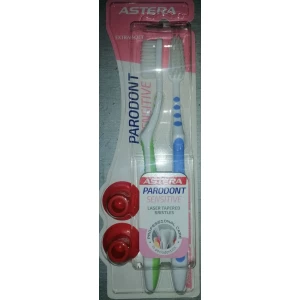 Изображение товара -  Зубна щітка Astera Paradont Sensetive Extra soft 1+1 (Ультрам`яка)