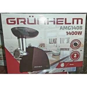 Изображение товара -  М.ясорубка електро GRUNHELM AMG140B, 1400Вт., зі всіма насадками