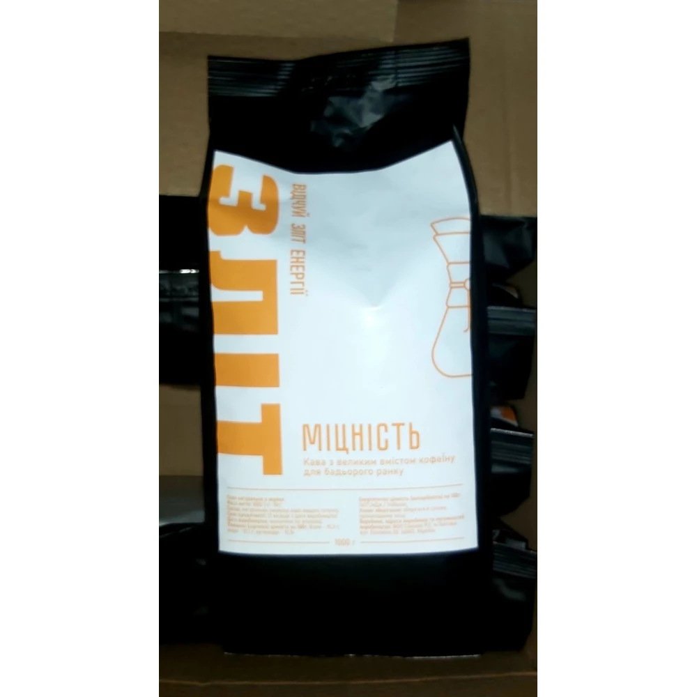Кава зерно “Зліт“ Міцність 1кг
