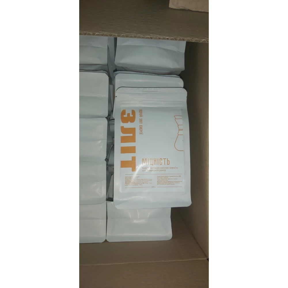 Кава зерно “Зліт“ Міцність 225г
