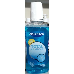 Изображение товара -  Ополіскувач для ротової порожнини Astera Active + Total (комплексний догляд) 300 мл.