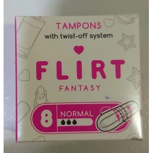 Изображение товара -  Fantasy FLIRT - гіг. тампони - normal 3кр.