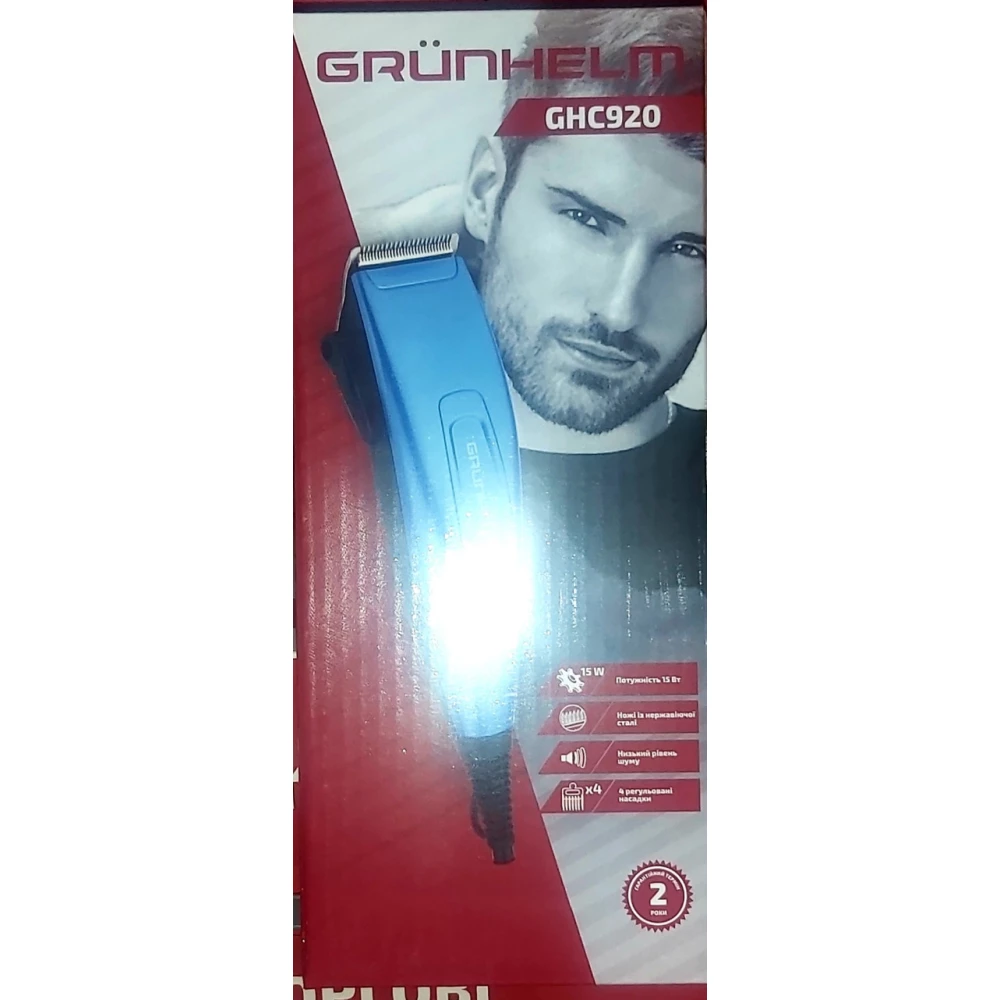 Машинка для стриження GRUNHELM GHC920 15BT 4 льохи
