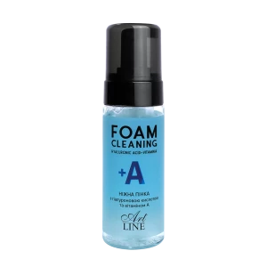 Изображение товара -  Пінка для очищення шкіри обличчя з гіалуроновою кислотою, 150 мл. “Art Line“