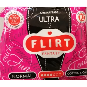 Изображение товара -  FantasyFLIRT прокл д/крит днів ultra NEW - cotton & care - 4 краплі, 240 мм/уп=10шт