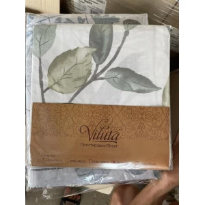 Изображение товара -  Простирадло Viluta на резинці 180 в коробці Ранфорс
