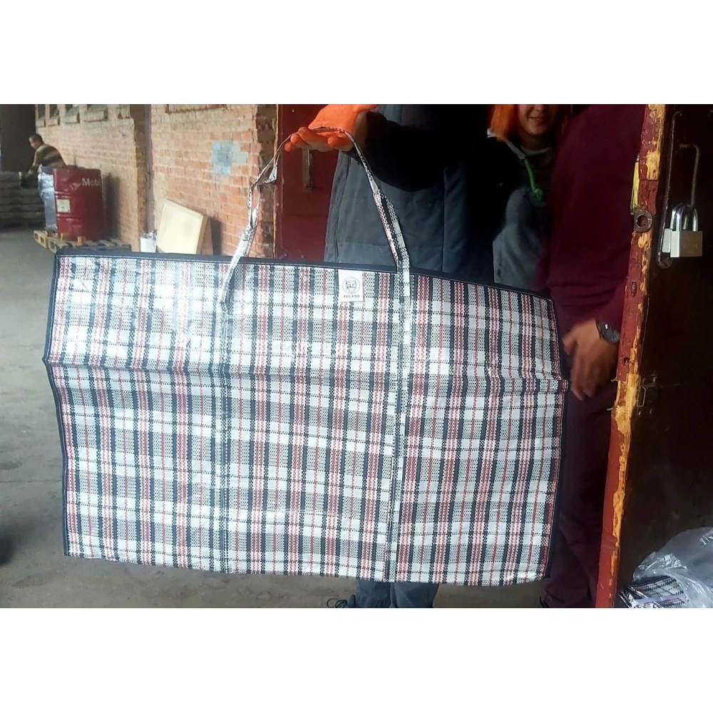 Сумка хоз. молнія клітка №8, Широка