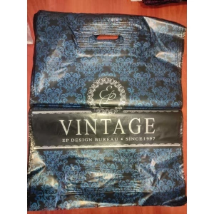 Изображение товара -  Прорізна ручка 45*34см., Екстрап. Vintage Синій, уп.-25шт.