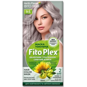 Изображение товара -  Маска тонуюча “Фіто лінія“ Herb“s Planet Fito Plex 9.6 Ліловий кашемір 30 ml