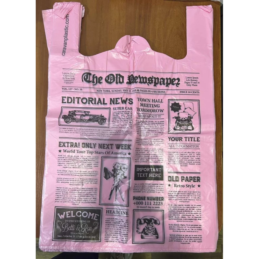 Майка Караван 40*60 Газета  BMW Середній міцний уп.50шт.