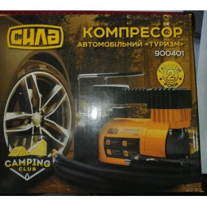 Изображение товара -  Компресор автомобільний однопоршневий Стандарт 35л/хв 7 Атм (Прикурювач)  Сила