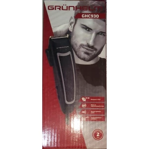 Изображение товара -  Машинка для стрижки провідна  GRUNHELM GHC930 15BT 4 змінних гребня