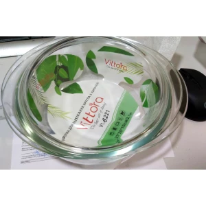 Изображение товара -  Форма для випічки  скло “Vittora“ 2,1л. кругла з кришкою