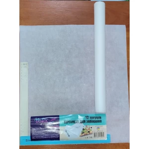 Изображение товара -  Пергамент для запікання “Tofix“ Білий Довгий 10арк.*0,42м 38*42см. 380мм., ящ.-48шт.