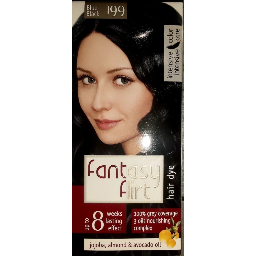 Крем-фарба для волосся Fantasy FLIRT №199 - синьо-чорний
