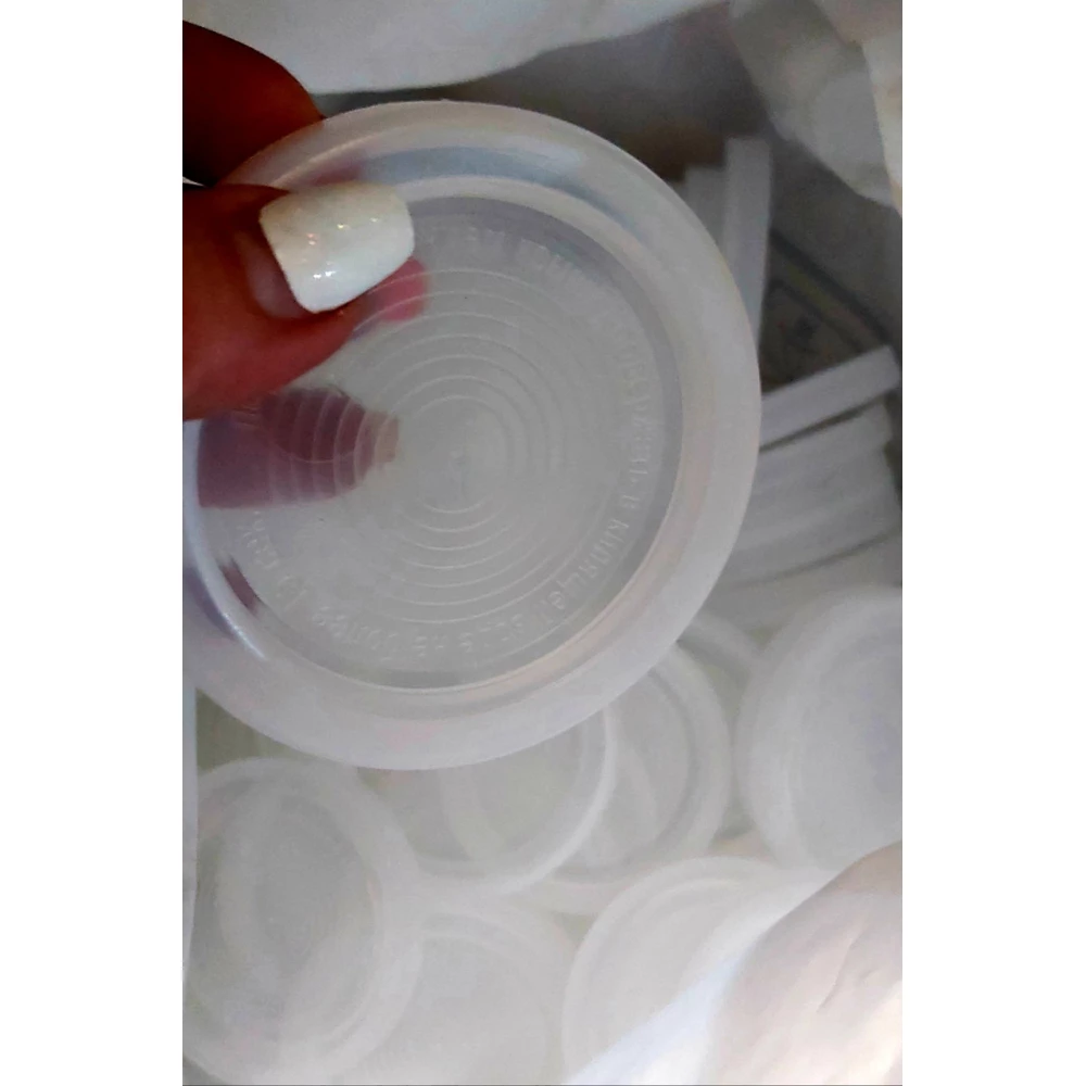 Кришка термо капронова прозора міцна, міш.-200 шт.