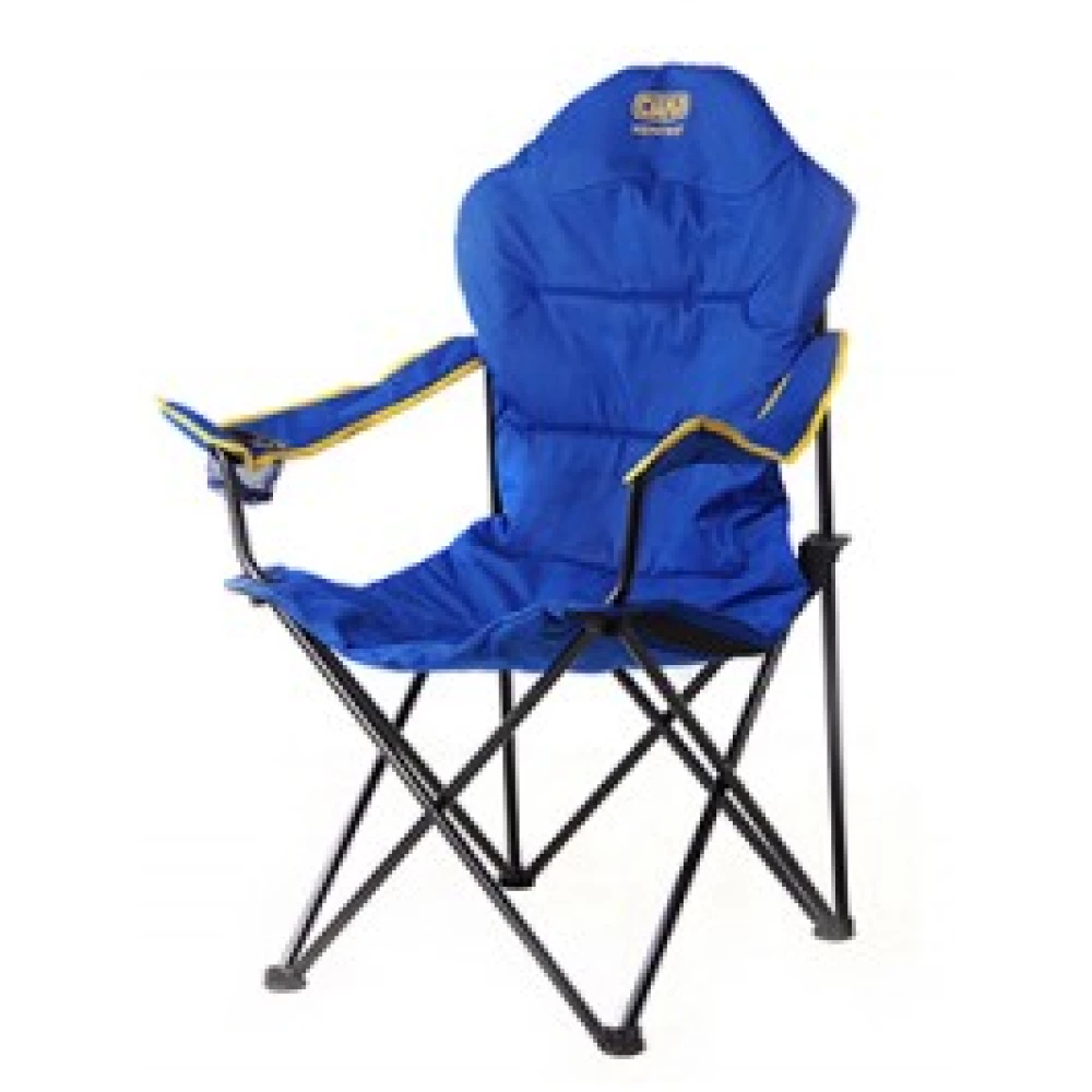 Крісло розкладне Павук (профіль 17 мм + чохол) 60 х 51 х 110 см з підголовником  (СИЛА)