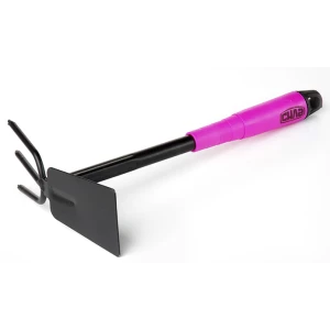 Изображение товара -  Мотика комбінована плоска+3-х зуба з пластиковою рукояткою Сила Рожева