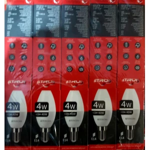 Изображение товара -  Лампа світлодіодна ETRON C37 4W 4200K E14 1-ELP-032