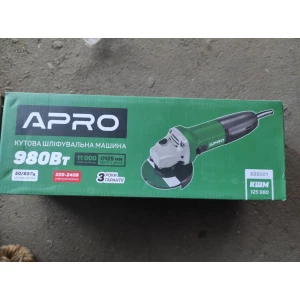 Изображение товара -  Шліфмашина кутова APRO 899001 125/980