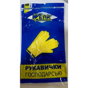 Изображение товара -  Латексні рукавиці господарські Werk M WHL-01M