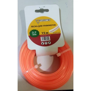 Изображение товара -  Ліска до мотокоси 2,7мм*15м з сердечником DS27-15-03