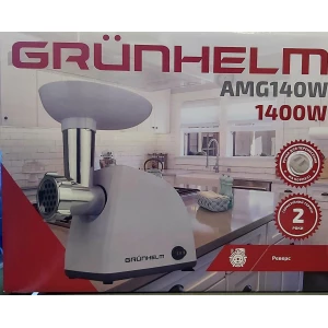 Изображение товара -  М.ясорубка електро GRUNHELM AMG140WJ 1400Вт., 2 решіт. продуктивність 1,7кг.