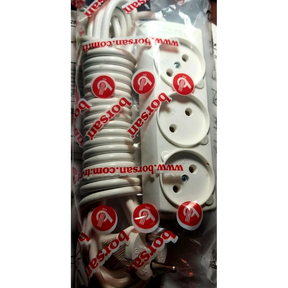 Подовжувач  3 міста. 5м. BR-1543-5