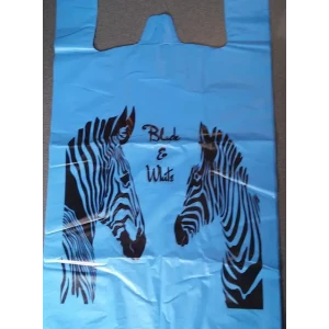 Изображение товара -  Майка Зебра Синя 30*58, ящ.-1000шт.