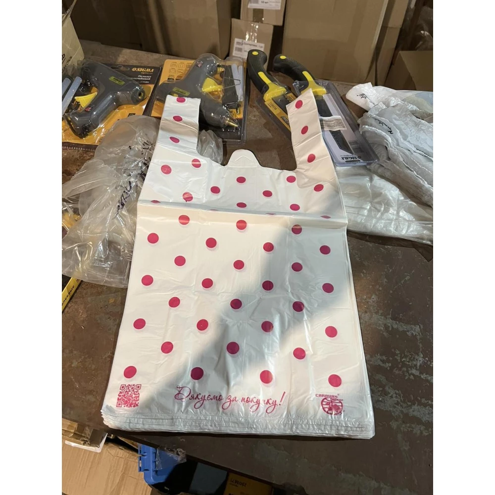 Майка Караван 30*54 Горох/Квіти уп.100шт. міш.2000шт.