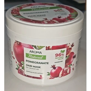 Изображение товара -  Маска  Aroma Natural з екстрактом Гранату для фарбованого волосся (450мл.)