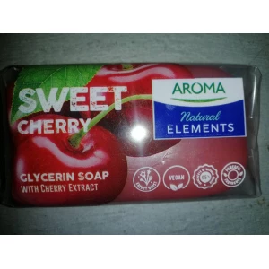 Изображение товара -  Мило “Aroma Natural Elements Sweet Chery“ Солодка черешня (з екстрактом черешні) 100гр.