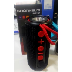 Изображение товара - Портативна колонка GRUNHELM GW-267 з ліхтариком