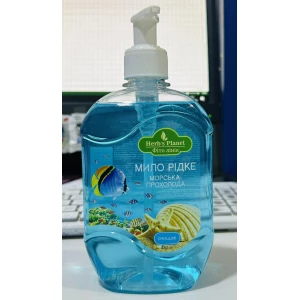 Изображение товара -  Мило рідке «Морська прохолода» 480 мл з доз. «Фіто лінія» Herb`s Planet