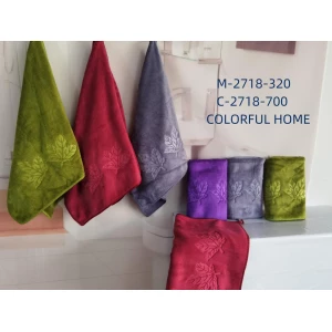 Изображение товара -  Мікрофібра 25*50, Colorful home пач.-20шт.