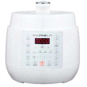 Изображение товара - Мультиварка-скороварка — MPC-19W GRUNHELM (белію), 5 л, 900 Вт