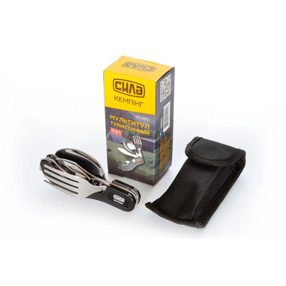 Мультитул туристичний 5в1 Сила